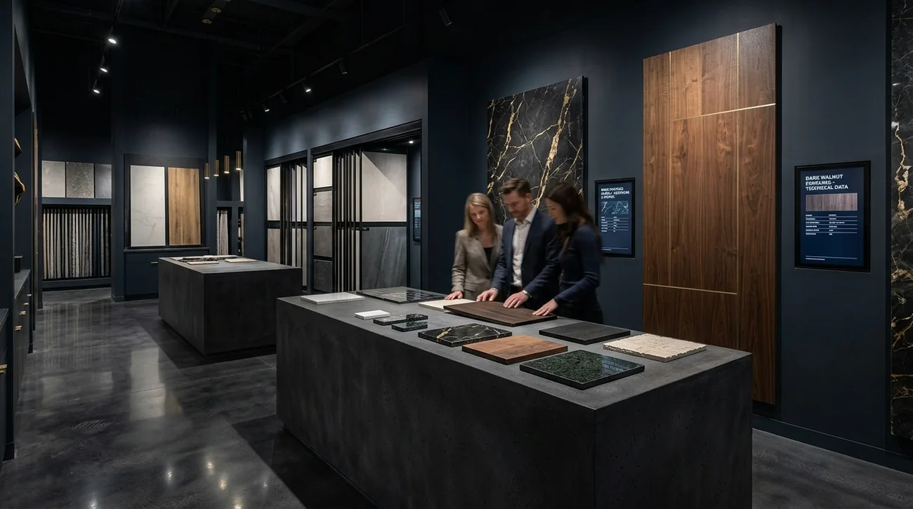 Luxury architectural material gallery